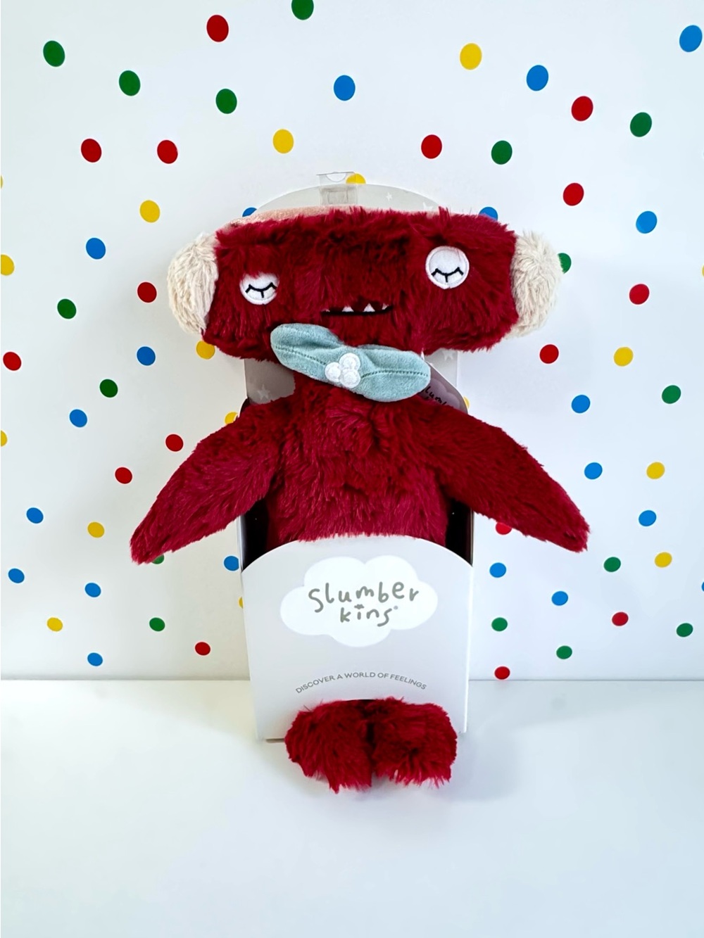 Slumberkins Hammerhead Shark Plush ~ Cranberry